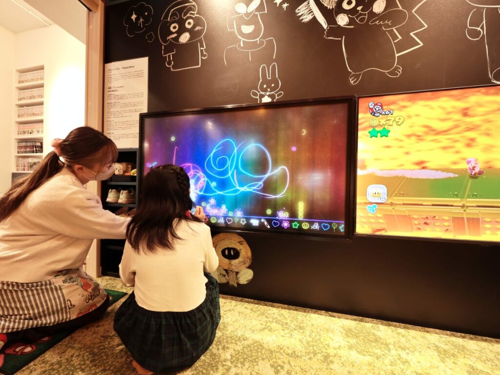 スケッチピストンと保育士